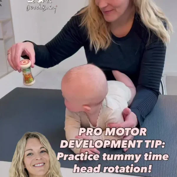 Age: From around 4 months. Neck rotation and crossing the midline during tummy time are crucial for both motor and cogn…