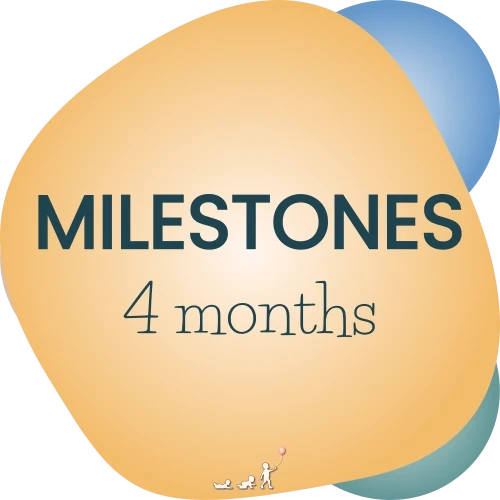 baby milestones - month 4