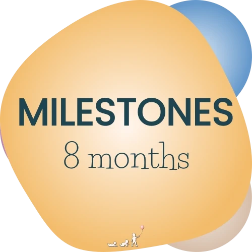 baby milestones - month 8